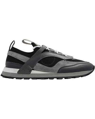 Ferragamo Salvatore Indy Pull-on Low-top Trainers - Black