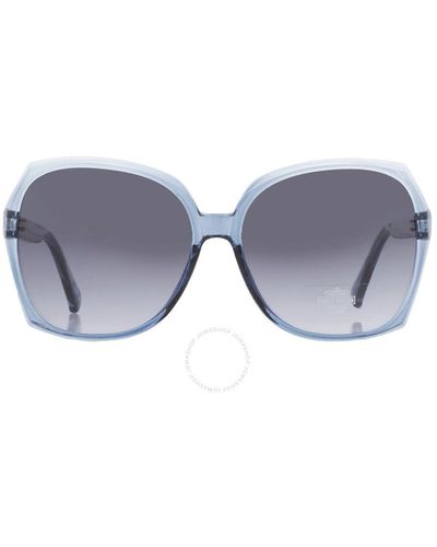 Harley Davidson Smoke Gradient Butterfly Sunglasses Hd5056s 86b 59 - Grey