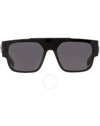 Dior Dark Grey Shield Sunglasses Dm40034i 01a 00 - Black