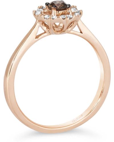 Le Vian Chocolate Diamond Ring Set - Metallic