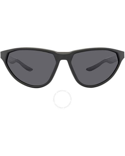 Nike Dark Cat Eye Sunglasses Maverick Fierce Dj0800 010 60 - Gray