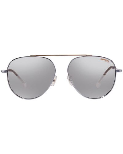 Carrera Silver Pilot Sunglasses 188/g/s Tng/t4 59 - Grey