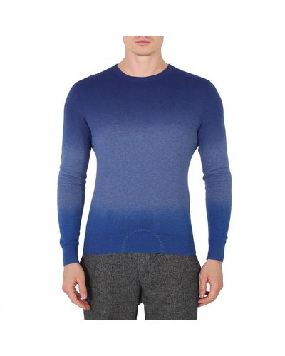 A.P.C. Adrien Dip-dyed Cotton Sweater - Blue