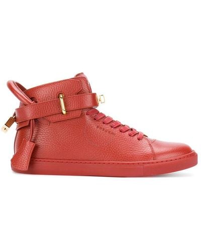 Buscemi Deep High-top Sneakers - Red