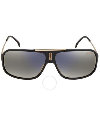 Carrera Gray Gold Mirror Pilot Sunglasses