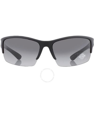 Harley Davidson Smoke Gradient Sport Sunglasses Hd0155v 91b 69 - Gray