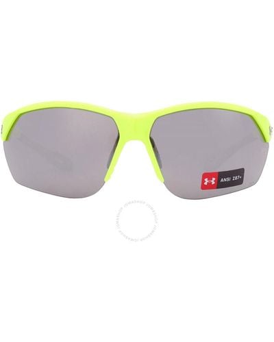 Under Armour Silver Sport Sunglasses Ua Compete 0ie/qi 75 - Multicolour
