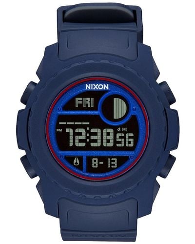 Nixon Super Unit Primitive Quartz Digital Watch -00 - Blue