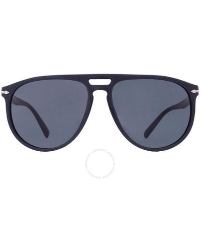 Persol Pilot Sunglasses Po3311s 1186r5 58 - Blue