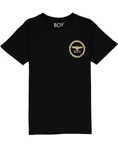 BOY London Short Sleeve Eagle Backprint T-shirt - Black