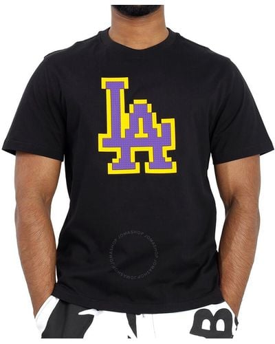 Mostly Heard Rarely Seen La Dodgers Print T-shirt - Black