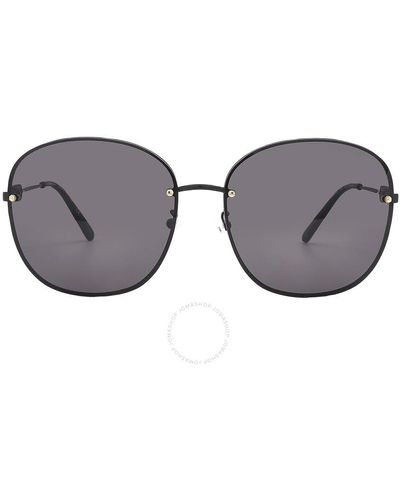 Ferragamo Grey Butterfly Sunglasses Sf281sa 001 62 - Black