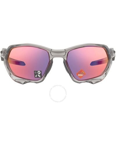 Oakley Plazma Prizm Road Sport Sunglasses Oo9019 901903 59 - Pink