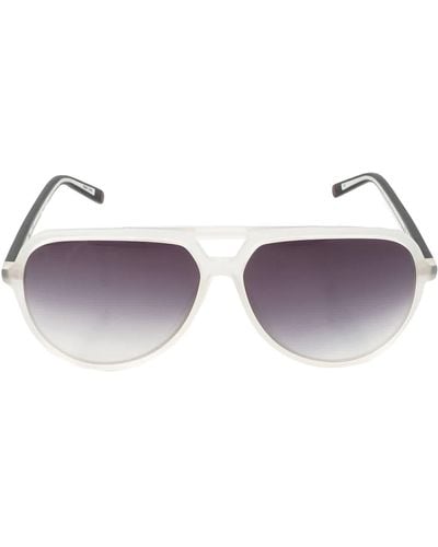 Fila Grey Pilot Sunglasses - Purple