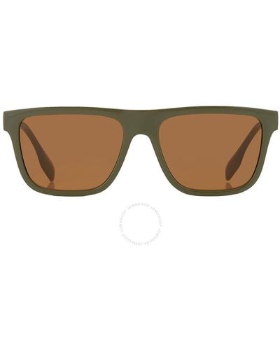 Burberry Bronze Square Sunglasses Be4402u 409973 56 - Brown