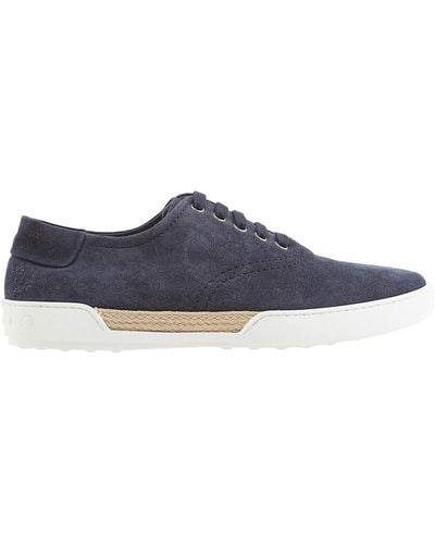 Tod's Night Allacciato Gomma Lace-up Sneakers - Blue