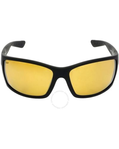 Costa Del Mar Cta Del Mar Reefton Sunrise Silver Mirror Polarized Polycarbonate Sunglasses  01 Sp 64 - Black