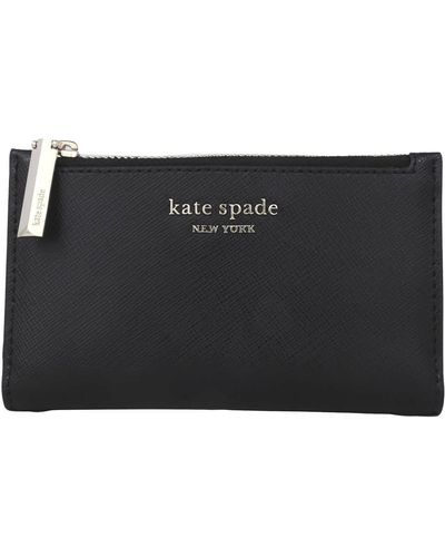 Kate Spade Spencer Small Slim Bifold Wallet - Black