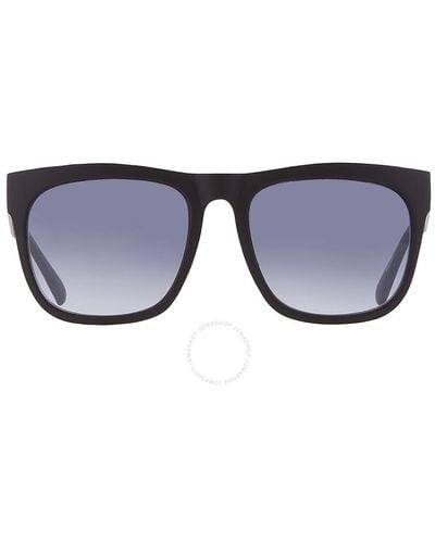 Guess Factory Blue Gradient Square Sunglasses Gf0188 02w 56