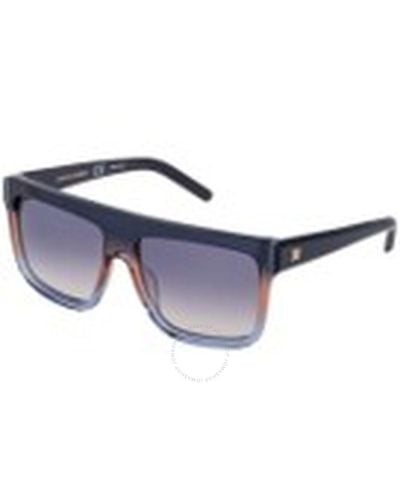 Carolina Herrera Blue Browline Sunglasses Shn617m 06pe 58