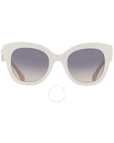 Kate Spade Grey Shaded Cat Eye Sunglasses Belah/s 010a/gb 50