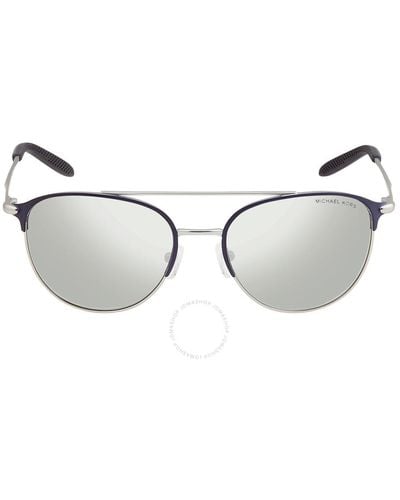 Michael kors 2024 sunglasses mens silver