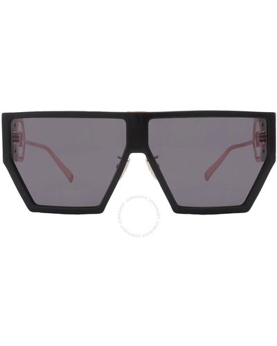 Philipp Plein Dark Grey Geometric Sunglasses Spp040m 0700 65