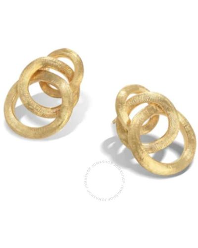Marco Bicego Jaipur Collection 18k Yellow Gold Small Knot Earrings - Metallic