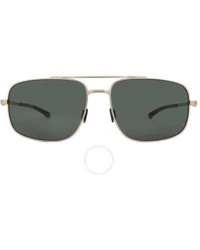 Under Armour Green Navigator Sunglasses Ua 0015/g/s 0cgs/qt 59 - Grey