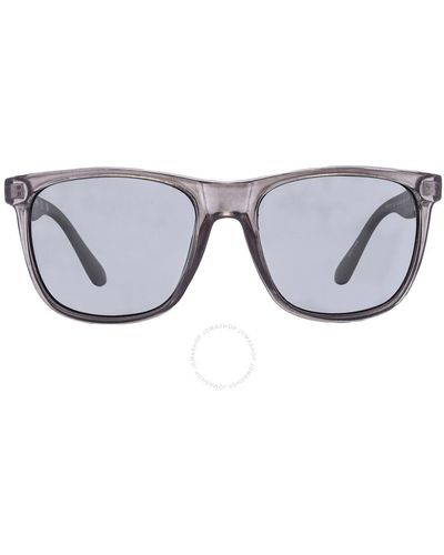 Harley Davidson Polarized Smoke Square Sunglasses Hd0217s 20d 57 - Gray