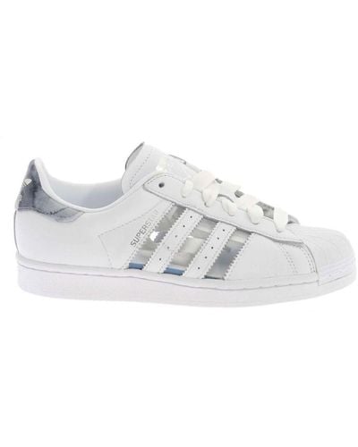 adidas Superstar Cloud White/grey Basketball Sneakers