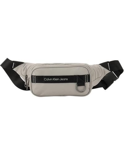 Calvin Klein Mercury Grey Urban Explorer Belt Bag - Black