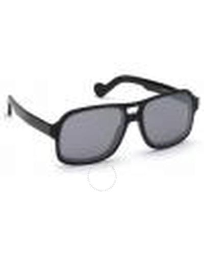 Moncler Smoke Navigator Sunglasses Ml0170 01a 59 - Grey