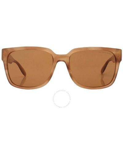 Michael Kors Washington Amber Square Sunglasses Mk2188 312293 57 - Brown