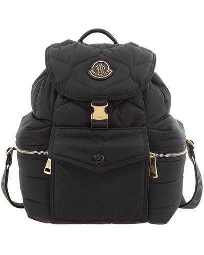 Moncler Astro Quilted Nylon Backpack - Black