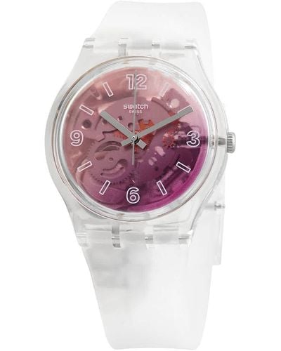 Swatch Quartz Watch - Pink