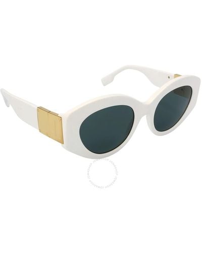 Burberry Sophia Dark Grey Cat Eye Sunglasses Be4361 300787 51 - Blue