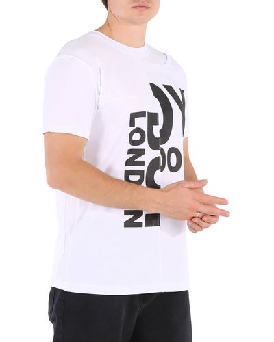 BOY London Cotton Upcycled T-shirt - White