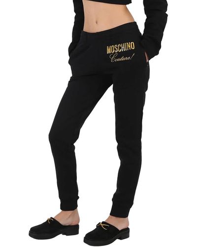Moschino Couture Logo joggers - Black