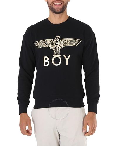 BOY London Long-sleeve Boy Eagle Sweatshirt - Black