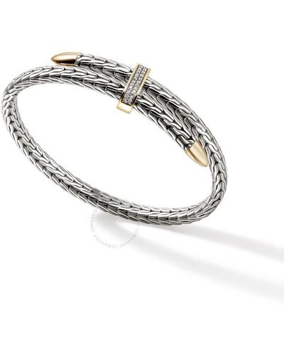 John Hardy Spear Flex Cuff - Metallic