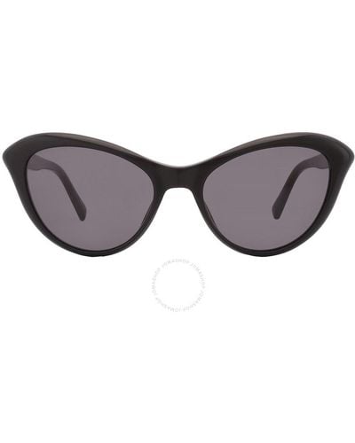 Moschino Gray Cat Eye Sunglasses Mol015/s 0807/ir 53