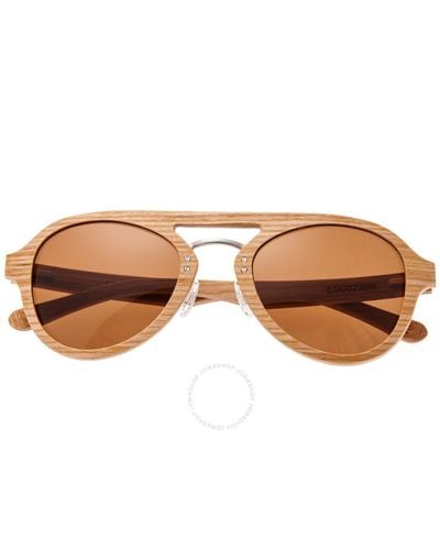 Earth Cruz Wood Sunglasses - Brown