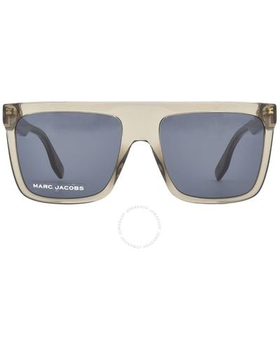 Marc Jacobs Grey Browline Sunglasses Marc 639/s 009q/ir 57 - Black