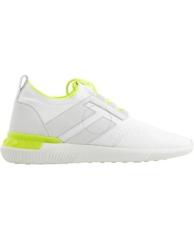 Tod's No Code 02 High Tech Fabric Trainers - White