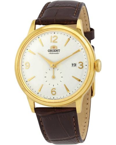 Orient Bambino Automatic White Dial Watch -ap0004s - Metallic