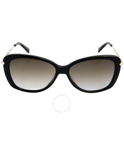 Longchamp Butterfly Sunglasses Lo616s 001 56 - Black