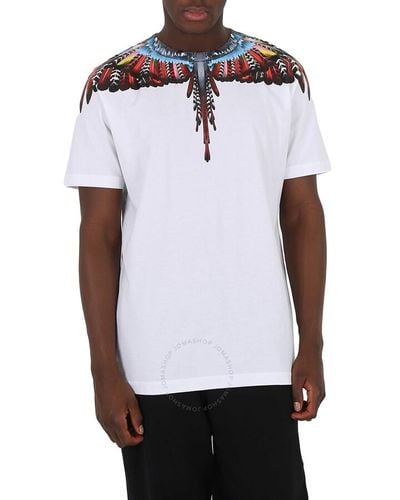 Marcelo Burlon Grizzly Wings Cotton T-shirt - White