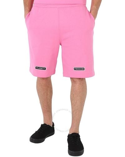 Burberry Bubblegum Jersey Shorts - Pink