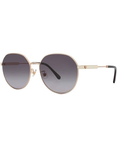 Kate Spade Grey Shaded Round Sunglasses Nesha/f/s 0rhl/9o 60